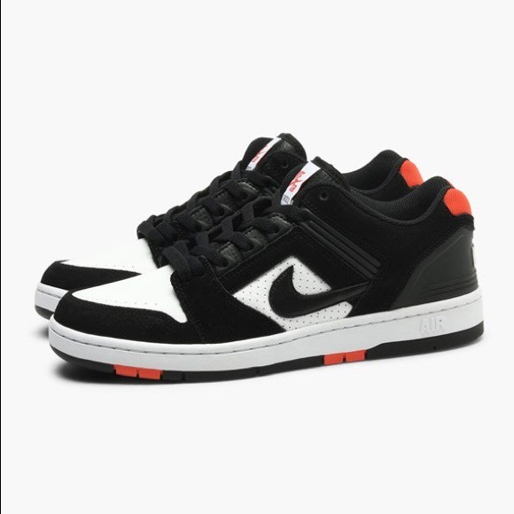 Nike SB Other - Nike SB Air Force II Low Habanero Red AKA Jordan Bred